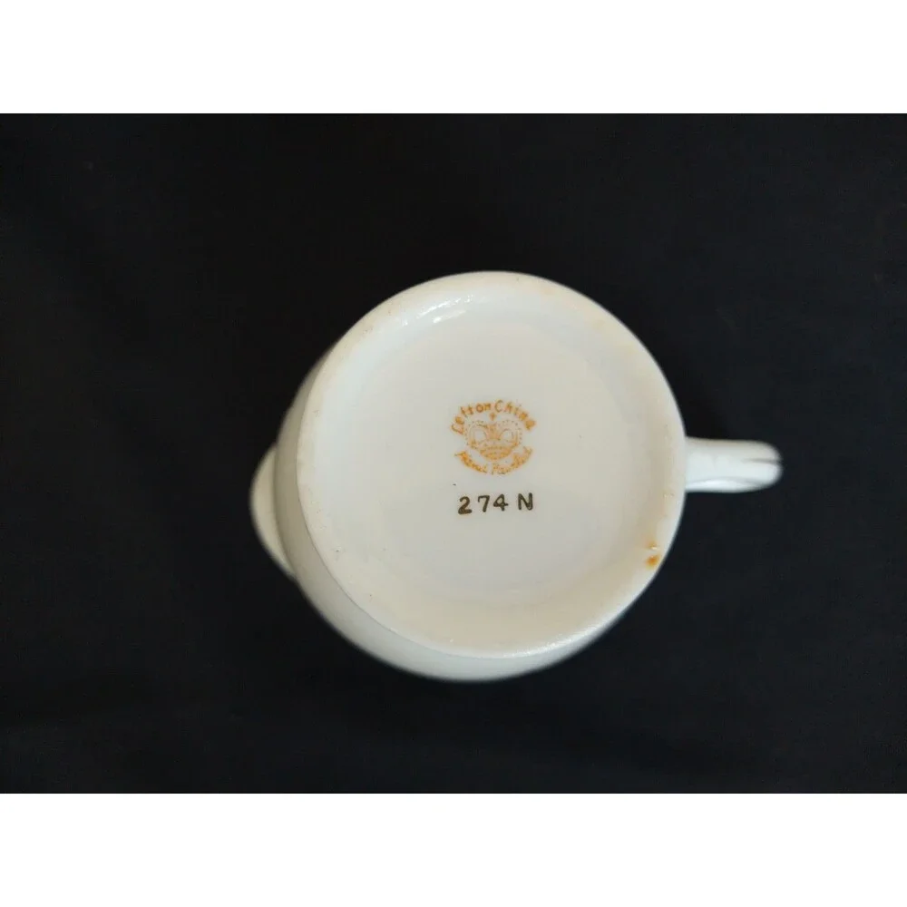 Vintage Lefton China Golden 50th Anniversary Gift Set Creamer & Sugar Bowl W/Lid